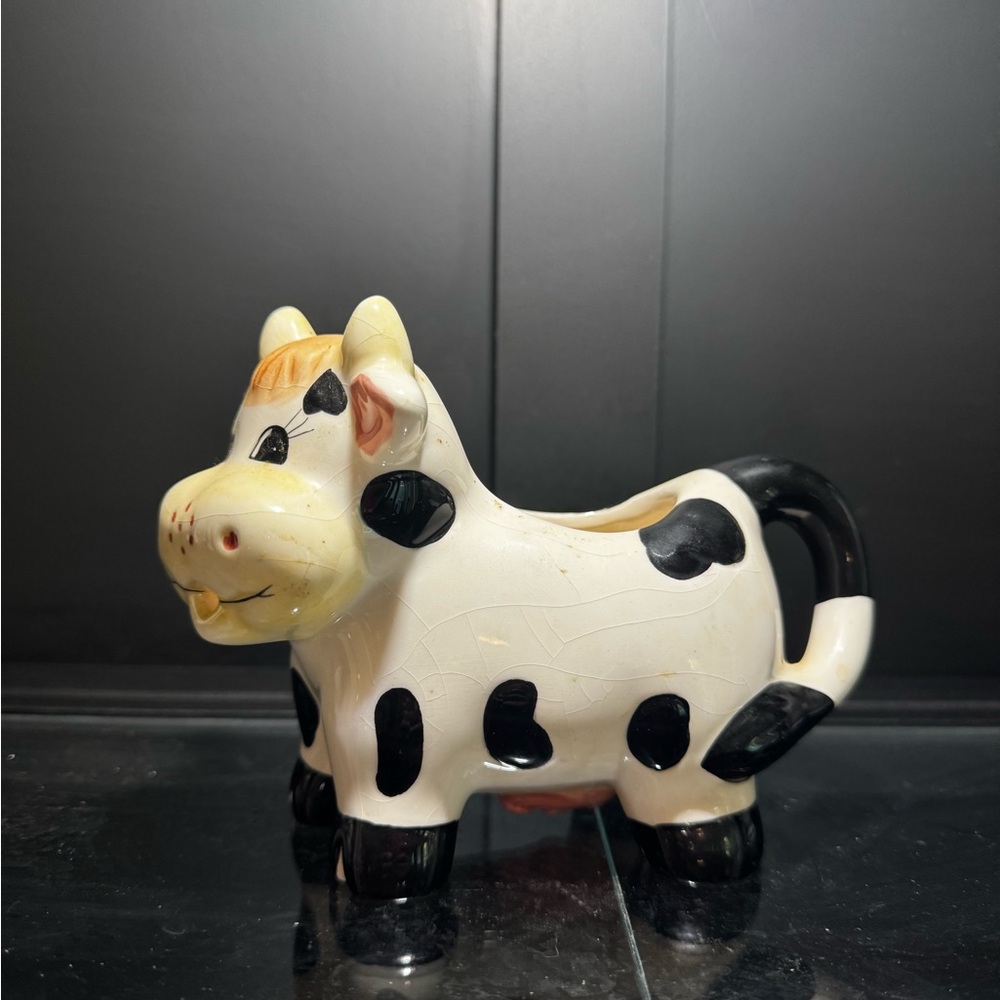 Ceramic Cow Creamer